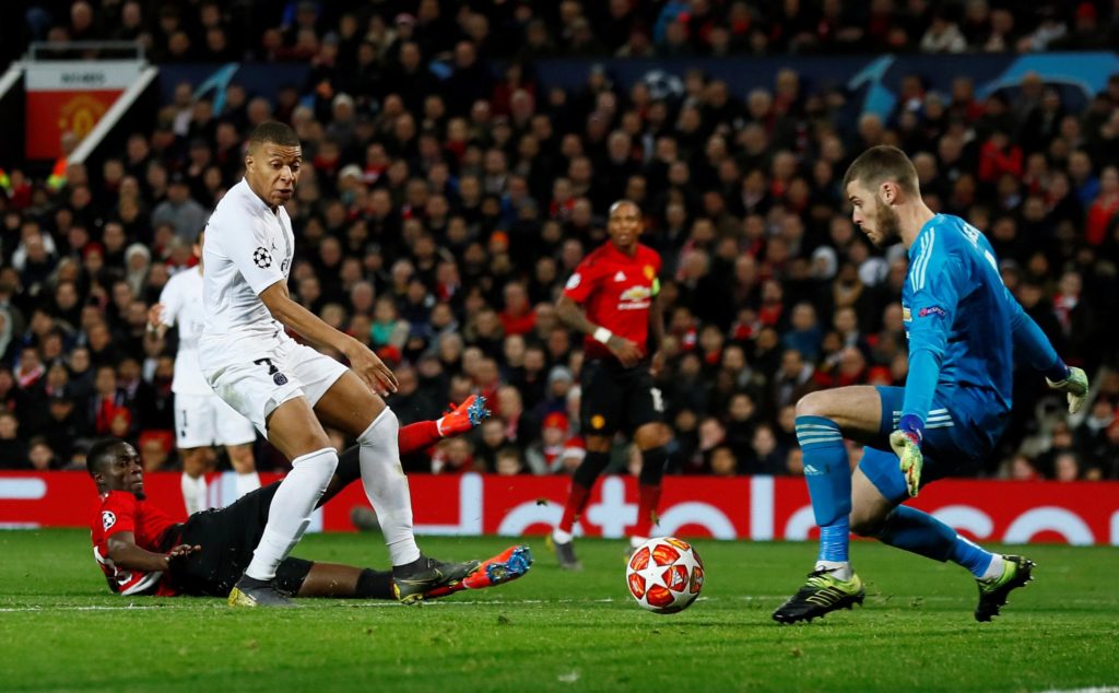 PSG kalahkan Manchester United dengan skor 2-0 di Old Trafford Stadium (13/2/2019) dini hari WIB (Getty Images)