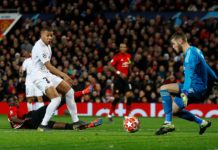 PSG kalahkan Manchester United dengan skor 2-0 di Old Trafford Stadium (13/2/2019) dini hari WIB (Getty Images)