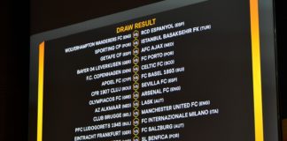 Drawing babak 32 Besar Liga Europa baru saja dilaksanakan di Nyon, Swiss tepatnya Senin (16/12/2019) pukul 19.00 WIB. (Twitter/SevillaFC_ENG)